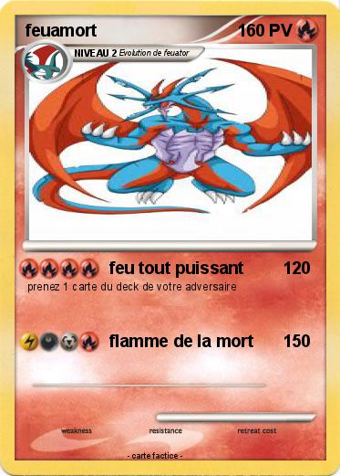 Pokemon feuamort