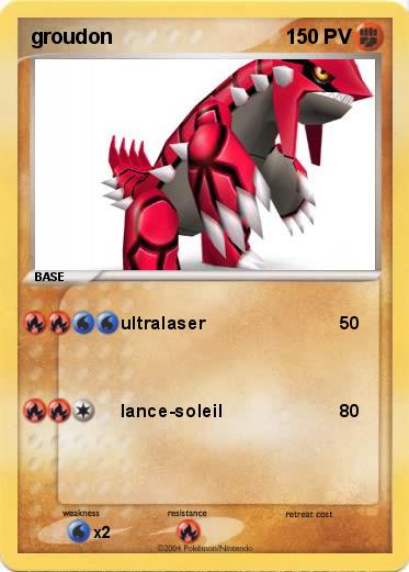 Pokemon groudon