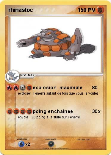 Pokemon rhinastoc