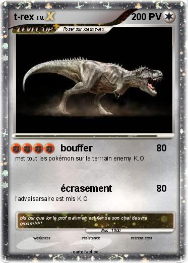 Pokemon t-rex