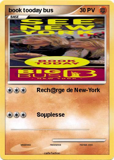 Pokemon book tooday bus