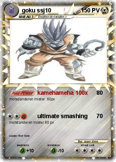 Pokemon goku ssj10