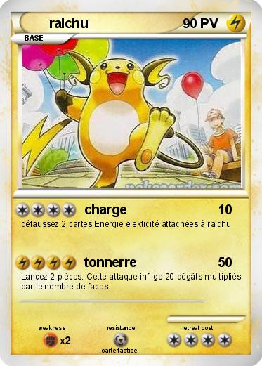 Pokemon raichu