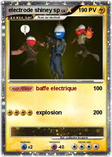 Pokemon electrode shiney sp