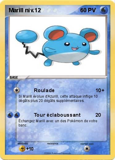 Pokemon Marill niv.12