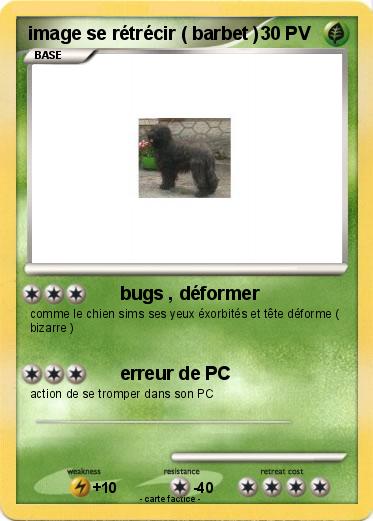 Pokemon image se rétrécir ( barbet )