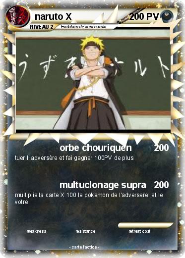 Pokemon naruto X