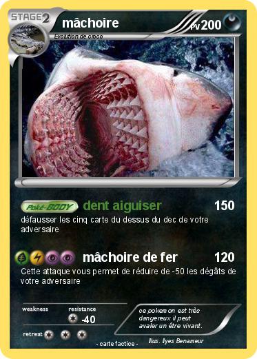 Pokemon mâchoire