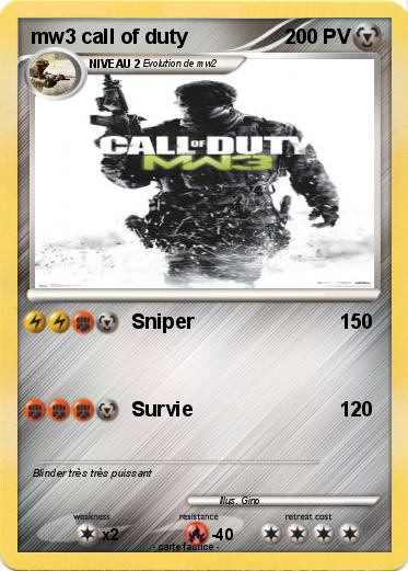 Pokemon mw3 call of duty