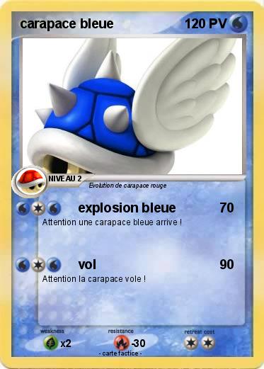 Pokemon carapace bleue