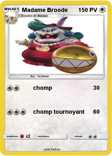 Pokemon Madame Broode