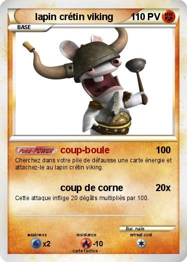 Pokemon lapin crétin viking