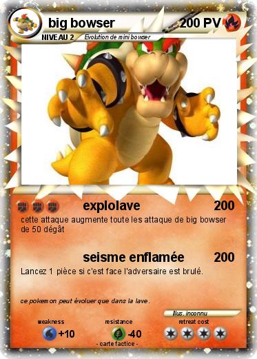 Pokemon big bowser