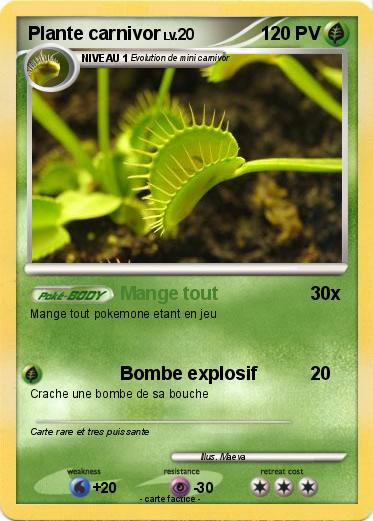 Pokemon Plante carnivor