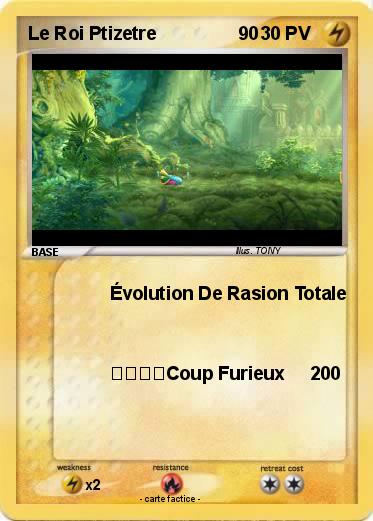 Pokemon Le Roi Ptizetre                90