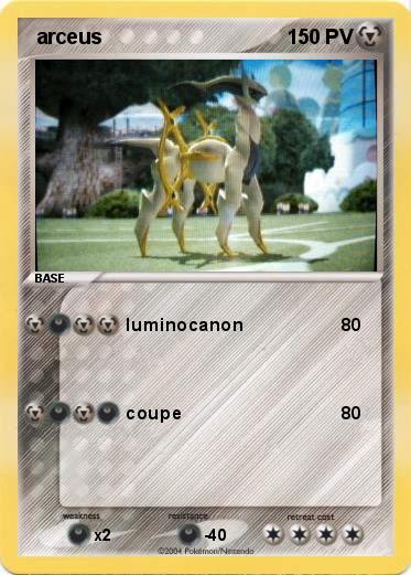 Pokemon  arceus