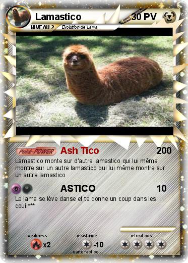Pokemon Lamastico