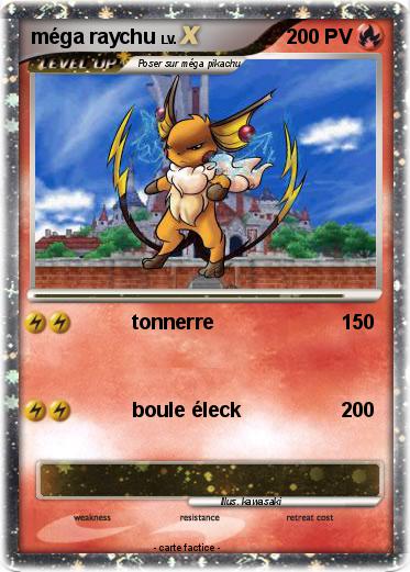 Pokemon méga raychu