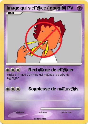 Pokemon image qui s'eff@ce ( google )