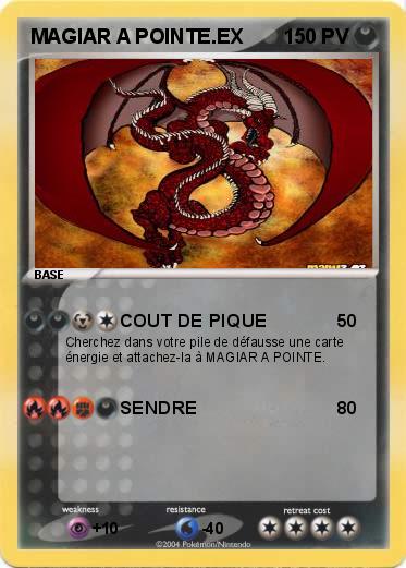 Pokemon MAGIAR A POINTE.EX