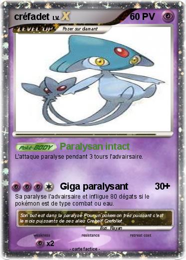 Pokemon créfadet