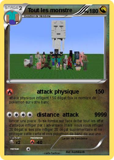 Pokemon Tout les monstre