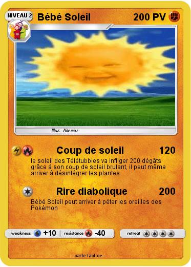 Pokemon Bébé Soleil