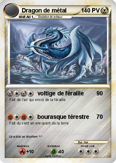Pokemon Dragon de métal