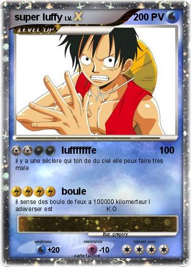 Pokemon super luffy