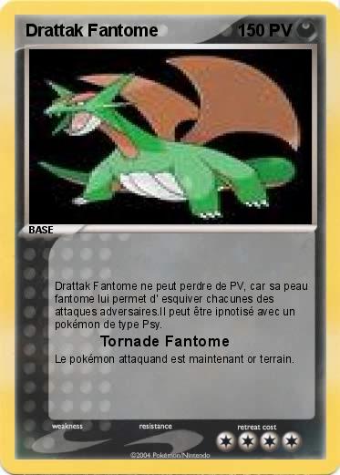 Pokemon Drattak Fantome