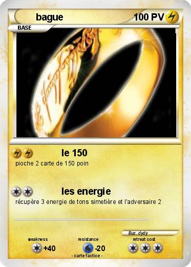 Pokemon bague