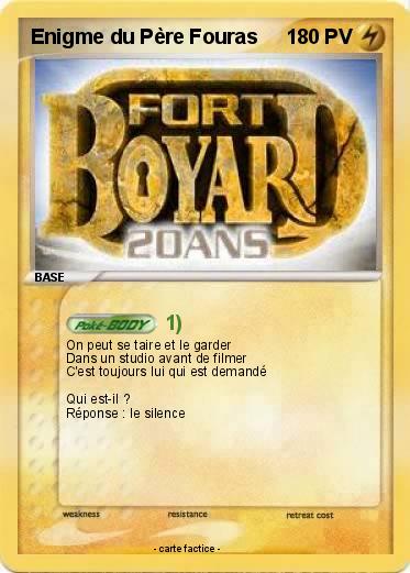 Pokemon Enigme du Père Fouras