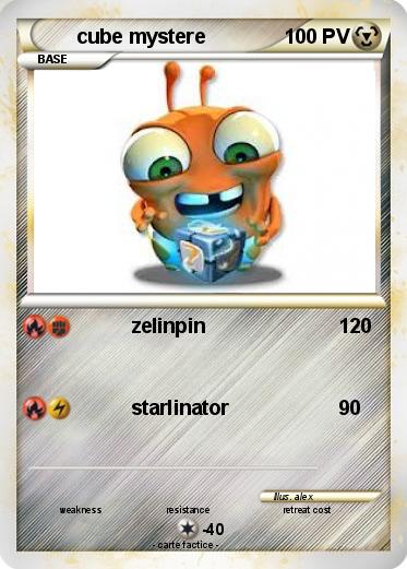 Pokemon cube mystere