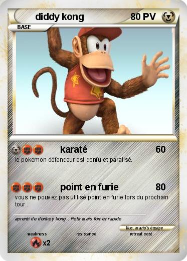 Pokemon diddy kong
