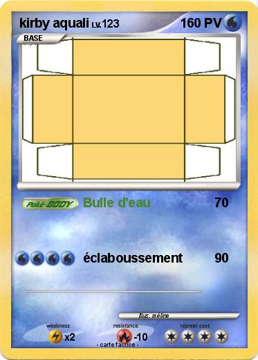 Pokemon kirby aquali