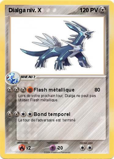 Pokemon Dialga niv. X