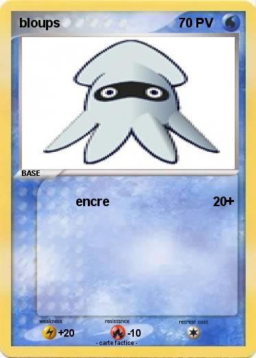 Pokemon bloups