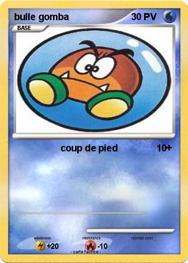 Pokemon bulle gomba