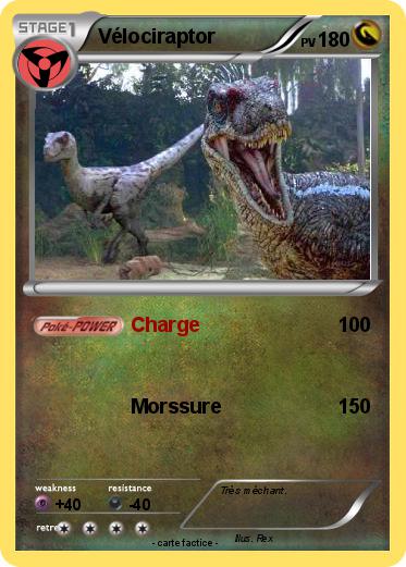 Pokemon Vélociraptor