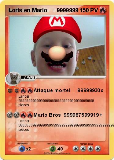 Pokemon Loris en Mario      9999999
