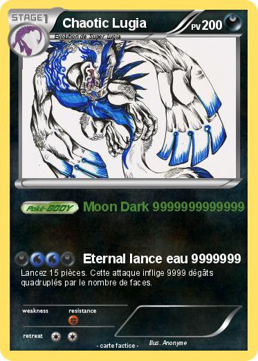 Pokemon Chaotic Lugia