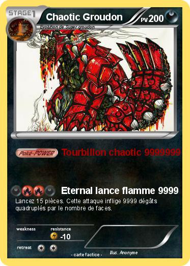 Pokemon Chaotic Groudon