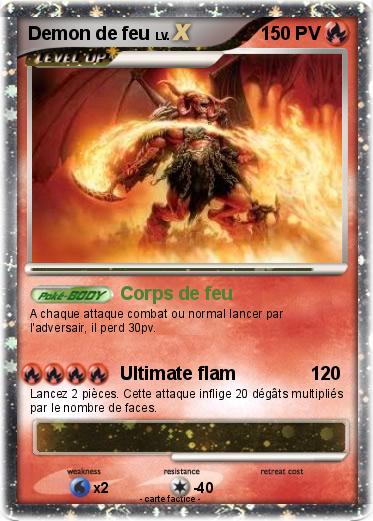 Pokemon Demon de feu