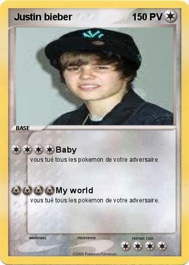 Pokemon Justin bieber