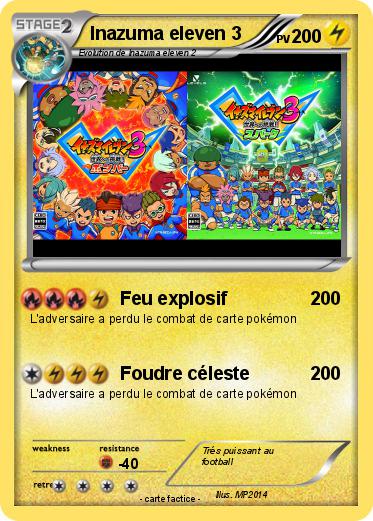Pokemon Inazuma eleven 3