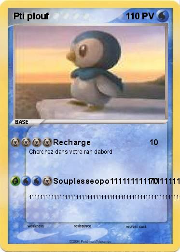 Pokemon Pti plouf