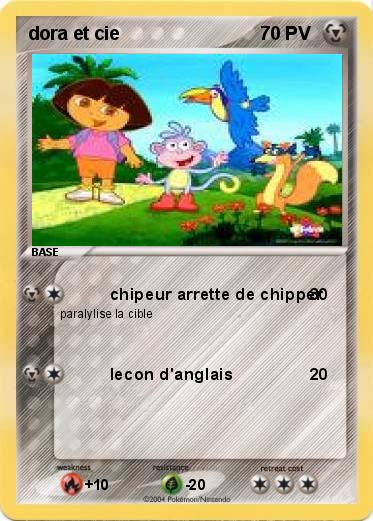 Pokemon dora et cie