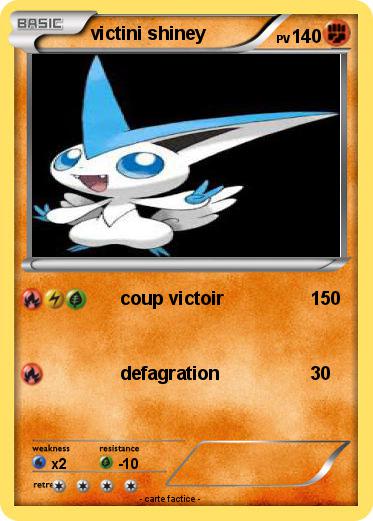 Pokemon victini shiney