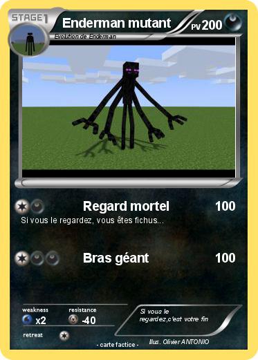 Pokemon Enderman mutant