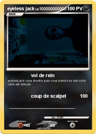 Pokemon eyeless jack